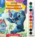 Stitch. Czytam i maluję. Urodzinowa niespodzianka