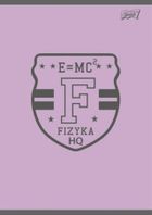 St.Majewski, College, zeszyt ze ściągą, A5, 60 kartek, kratka, laminowany, fizyka, 1 szt.