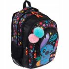 St.Majewski, Lilo i Stitch, plecak szkolny, 4-komorowy, Black Aloha