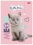 St.Majewski, My Little Friend, teczka z gumką A4, Fluffy Kitty, 1 szt.