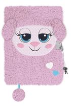 St.Majewski, pamiętnik 3D z kłódką, A5, włochacz, 96 kartek, Cute Lamb