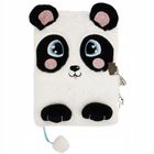 St.Majewski, pamiętnik 3D z kłódką, A5, włochacz, 96 kartek, Happy Panda