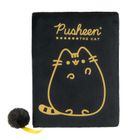 St.Majewski, Pusheen, notes pluszowy, czarny, linia, A5, 96k