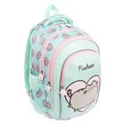 St.Majewski, Pusheen, plecak szkolny, 4-komorowy, Mint