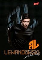 St.Majewski, Robert Lewandowski, zeszyt w kratkę, A5, 60 kartek