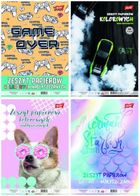 St.Majewski, zeszyt papierów kolorowych nabłyszczanych, A4, okładka kredowana, 10 kartek, 1 szt.