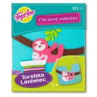 Stnux, Leniwiec, torebka filcowa, niebieska