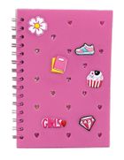 Stnux, notes z wpinkami, różowy, 1 szt.