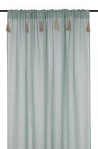 Stof, firana z frędzlami, Ibiza, 140-260 cm