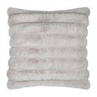 Stof, Polary, poduszka dekoracyjna, w grube prążki, 45-45 cm