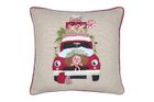 Stof, świąteczna poduszka z nadrukiem, 45-45 cm