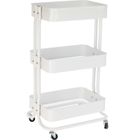 Storage Solutions, wózek kuchenny na kółkach, 3-piętrowy