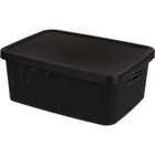 Storagesolutions, pojemnik plastikowy z pokrywą zamykany, 13 l