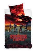 Stranger Things, 2-częściowy komplet pościeli bawełnianej, 160-200 cm