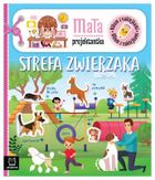 Strefa zwierzaka. Album z naklejkami. Mała projektantka