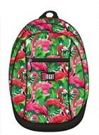 St.Right, Flamingo Pink & Green, plecak szkolny dziewczęcy, jednokomorowy