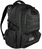 St.Right, plecak szkolny, 4-komorowy, Military Black