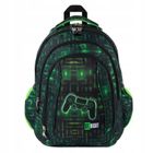 St.Right, plecak szkolny, 4-komorowy, Neon Pad