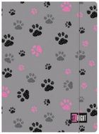 St.Right, teczka z gumką A4, Paws, 1 szt.