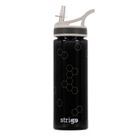 Strigo, bidon, Plastry miodu, czarny, 600 ml