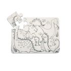 Strigo, Funny Mat, Dinozaury, puzzle do kolorowania