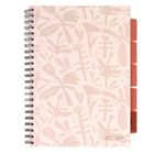 Strigo, Pads, kołozeszyt A4, 100 kartek, kratka, Floral, beżowy, 1 szt.