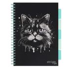 Strigo, Pads, kołozeszyt A4, 100 kartek, linia, Kot, 1 szt.
