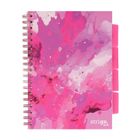 Strigo, Pads, kołozeszyt B5, 100 kartek, kratka, Fusion, różowy, 1 szt.