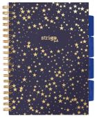 Strigo, Pads, kołozeszyt B5, 100 kartek, kratka, Gwiazdy, 1 szt.