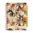 Strigo, Pads, kołozeszyt B5, 100 kartek, kratka, Tropiki, Małpki, 1 szt.