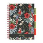 Strigo, Pads, kołozeszyt B5, 100 kartek, kratka, Tropiki, Papuga, 1 szt.