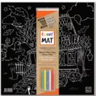 Strigo, podkładka na biurko z kredą, mata do malowania, Halloween