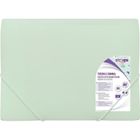 Strigo, teczka z gumką, A4, pastel, miętowa, 1 szt.