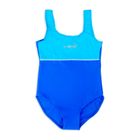 Strój kąpielowy dziewczęcy jednoczęściowy, niebieski, Mariss