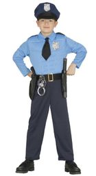Strój, policjant drogówki, rozmiar 122/128