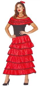 Strój tancerka flamenco, rozmiar L