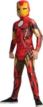Strój, The Avengers, Iron Man, maska, rozmiar 134/140