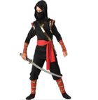 Strój, wojownik ninja, rozmiar 110/116