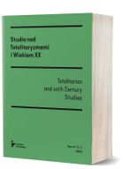 Studia nad totalitaryzmami i wiekiem XX. Tom 4
