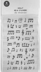 Suatelier, naklejki ozdobne, Muzyka nuty