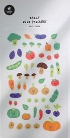 Suatelier, naklejki ozdobne, Śmieszne warzywa