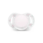 Suavinex, SX Pro, Poetry, smoczek fizjologiczny, silikonowy, różowy, 0-6 m