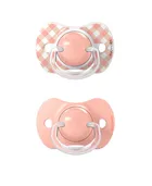 Suavinex, SX Pro, Wild & Free, smoczek fizjologiczny, różowy, 0-6 m, 2 szt.