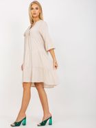 Sukienka damska, beżowa, Eight 2 Nine