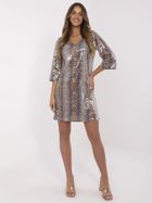 Sukienka damska, beżowa, Lakerta