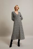 Sukienka damska, beżowa, Moodo