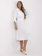 Sukienka damska, biała, Italy Moda