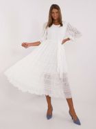 Sukienka damska, biała, Lakerta