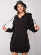 Sukienka damska, czarna, Ex Moda