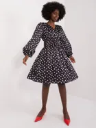 Sukienka damska, czarna, Lakerta